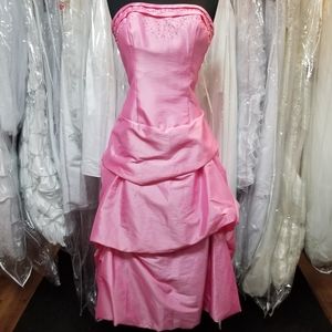 Glinda Bubblegum Pink Tea Dress